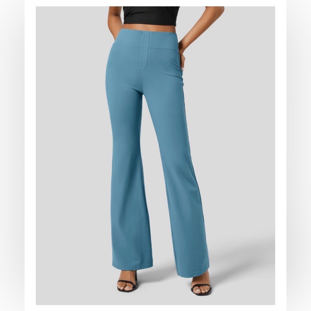 HALARA Blue Flared Leggings